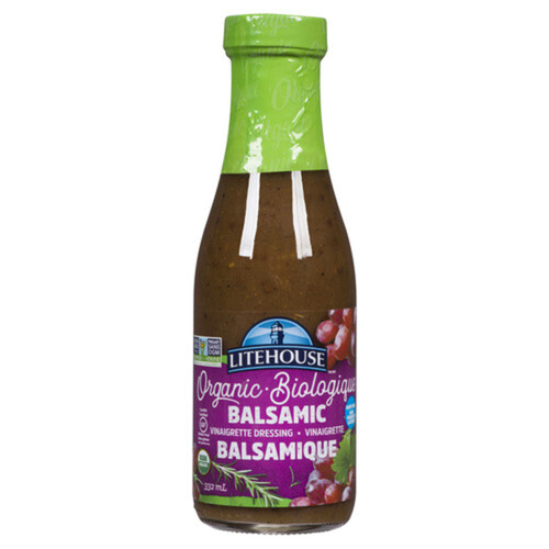 Litehouse Organic Vinaigrette Dressing Balsamic 332 ml