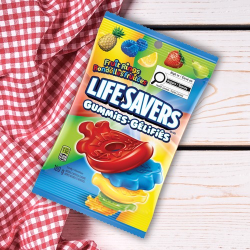 Lifesavers Gummies Candy Fruit Rings 180 g