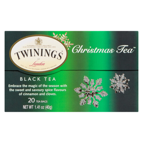 Twinings Black Tea Christmas 20 Tea Bags