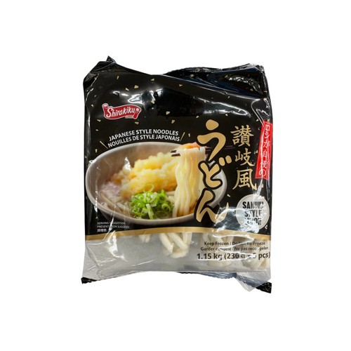 Shirakiku Udon Noodles 5 Count 1.15 kg (frozen)