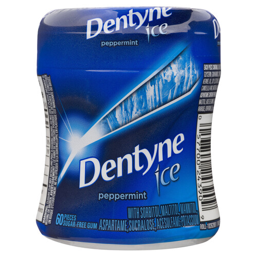Dentyne Ice Sugar-Free Gum Peppermint 60 Pieces