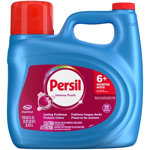 Persil Liquid Laundry Detergent Intense Fresh 3.72 L