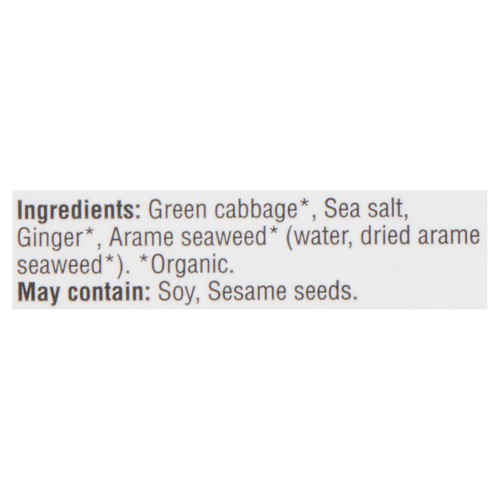 Wildbrine Organic Kraut Arame & Ginger 500 g