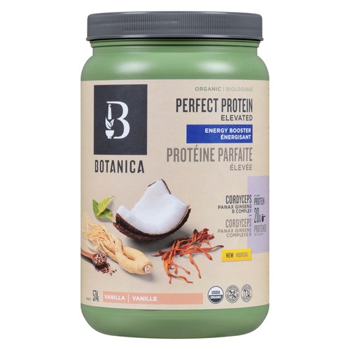 Botanica Organic Perfect Protein Elevated Energy Boost Vanilla 574 g