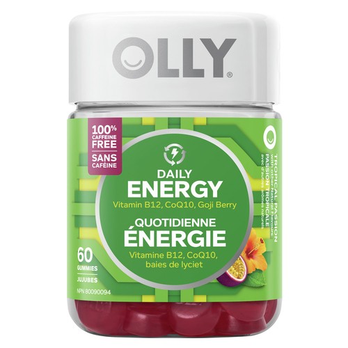 Olly Daily Energy Supplement 60 Gummies