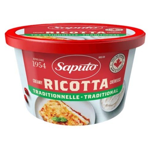 Saputo Creamy Ricotta Traditional 400 g