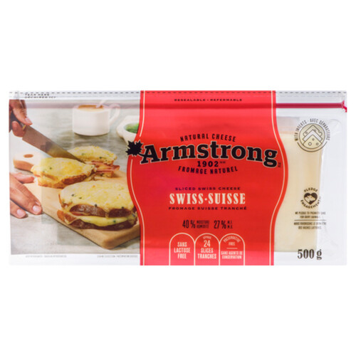 Armstrong Swiss Cheese Slices 500 g