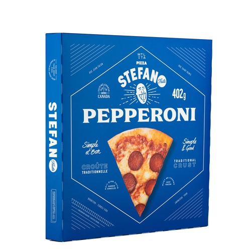 Stefano Faita Frozen Pizza Pepperoni 402 g