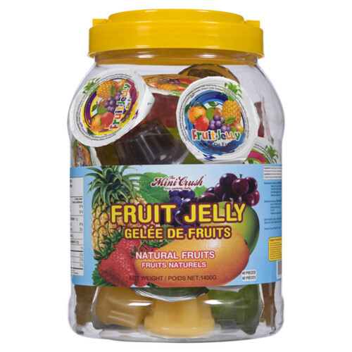 Mini Crush Fruit Jelly Jar 1.4 kg