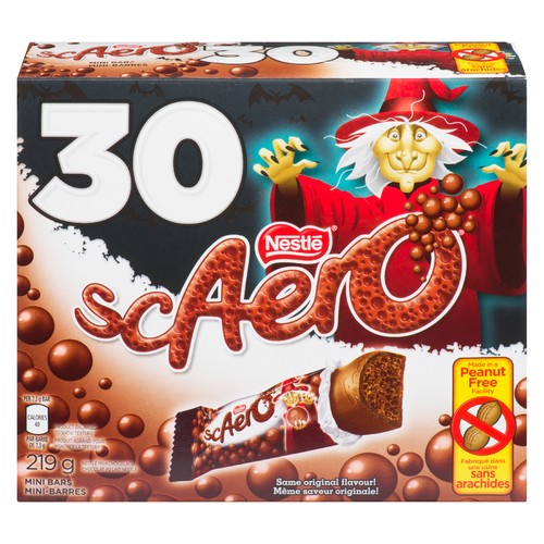 Nestlé Aero Chocolate Bar Minis Halloween Scareo 30 Count 219 g