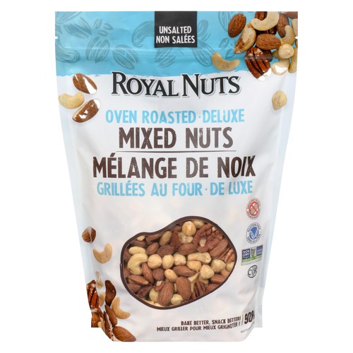 Royal Nuts Mixed Nuts Unsalted Mixed Nuts 908 g