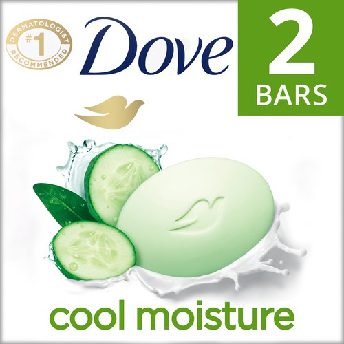 Dove Go Fresh Beauty Bar Soap Cucumber And Green Tea 2 x 106 g