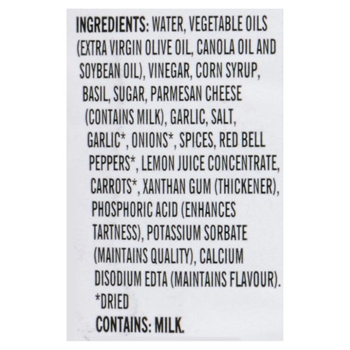 Kraft Dressing Pesto Parmesan Italian 475 ml