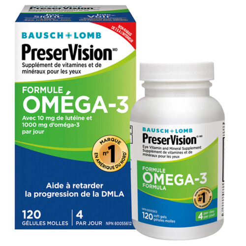 Preservision Omega 3 Formula Eye Care 120 EA