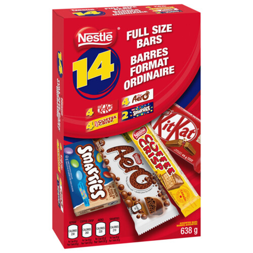 Nestlé Favourites Chocolates Assorted 14 Pack 638 g