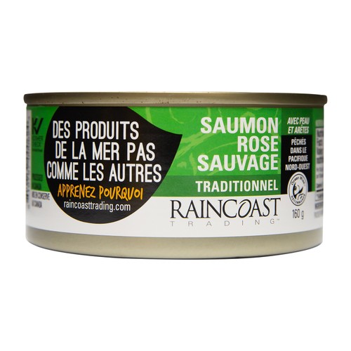 Raincoast Trading Wild Pink Salmon Traditional 160 g