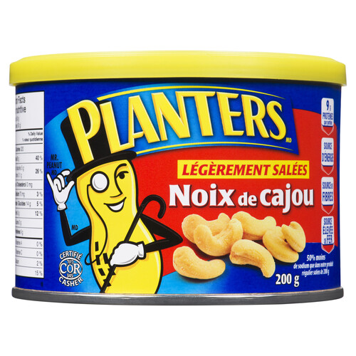 Planters Cashews Roasted Lightly Salted 200 g