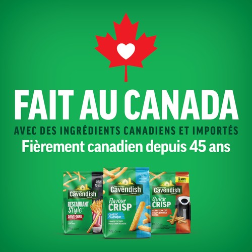 FlavourCrisp Frites classique 750 g