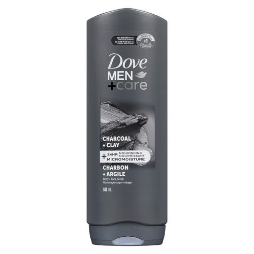 Dove Men +Care Body Wash Charcoal Clay 532 ml