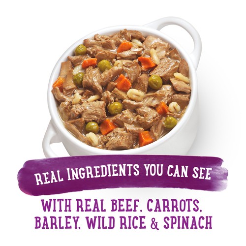 Beneful Prepared Meals Wet Dog Food Simmered Beef 283 g