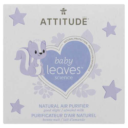 Attitude Baby Leaves Air Purifier Night Almond Milk 227 g