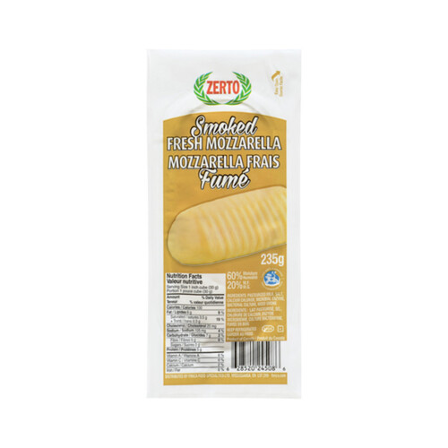 Zerto Cheese Smoked Fresh Mozzarella 235 g