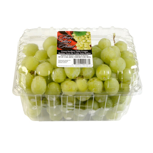 Grapes Seedless Green 907 g