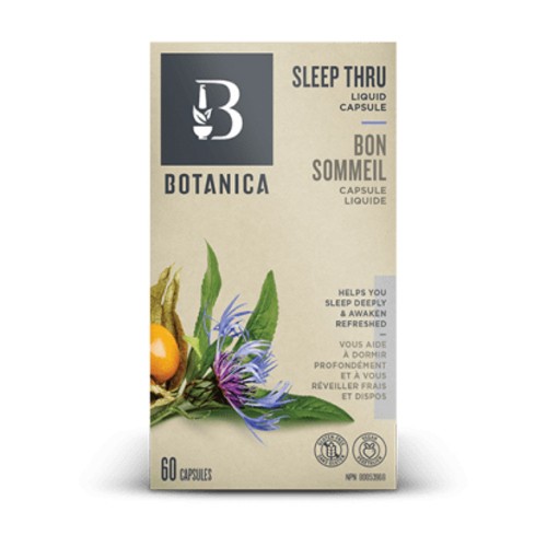 Botanica Sleep Thru Liquid Capsules 60 Count