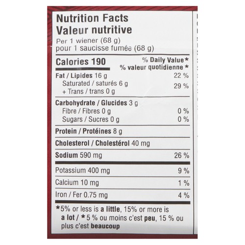 Mitchell's Wieners Bun Size 675 g