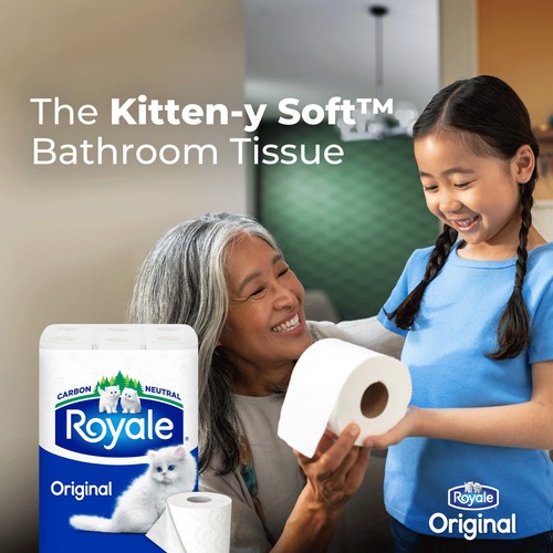 Royale Toilet Paper Original 9 Equal 24 Rolls