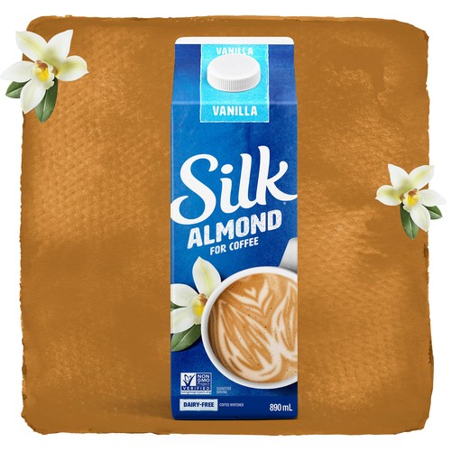 Silk Dairy-Free Almond Coffee Creamer Vanilla 890 ml