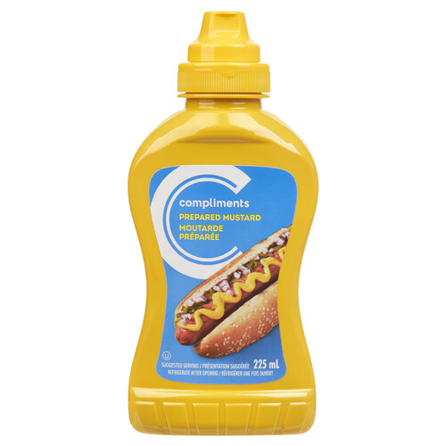 Compliments Mustard Prepared 225 ml