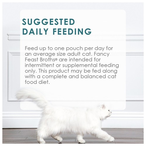 Fancy Feast Broths Wet Cat Food Classic Collection Variety Pack 6 x 40 g