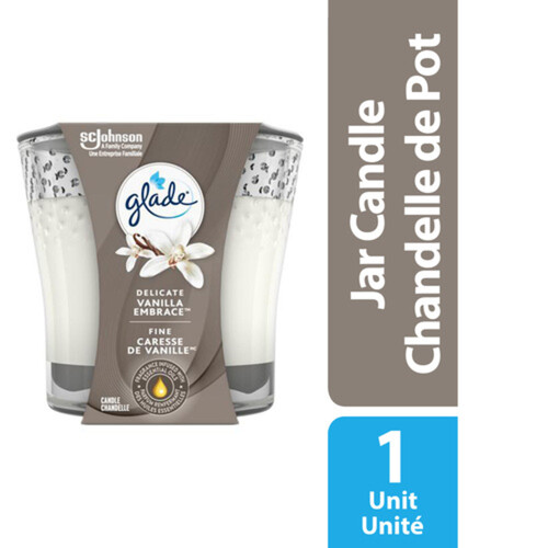 Glade Candle Jar Delicate Vanilla Embrace 1 Pack