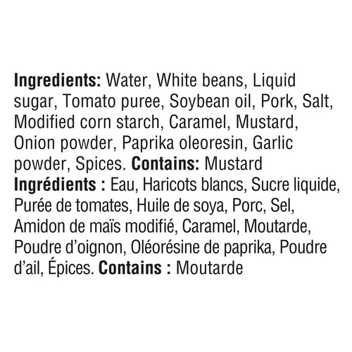 Heinz Canned Beans Deep-Browned With Pork & Tomato Sauce 398 ml