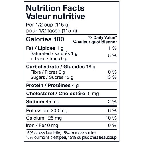 iÖGO 1% Creamy Duo Yogurt Tub Lemon-Vanilla 650 g