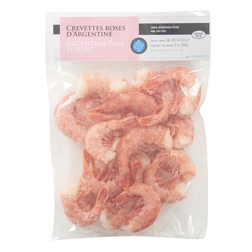 Fjord Oceanic Argentina Uncooked 16/20 Butterfly Shrimp 454 g