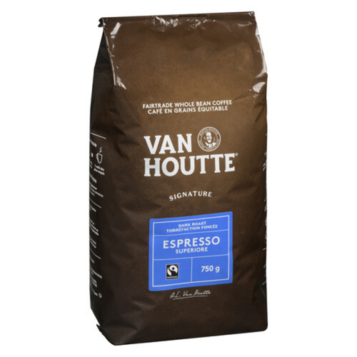 Van Houtte Espresso Superiore FT Whole Beans Bag Coffee 750 G