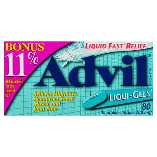 Advil Liqui-Gels 80 EA