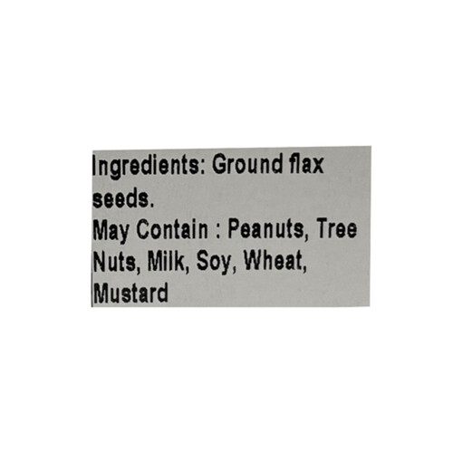 Les Aliments Johnvince Ground Flax Seeds 225 g