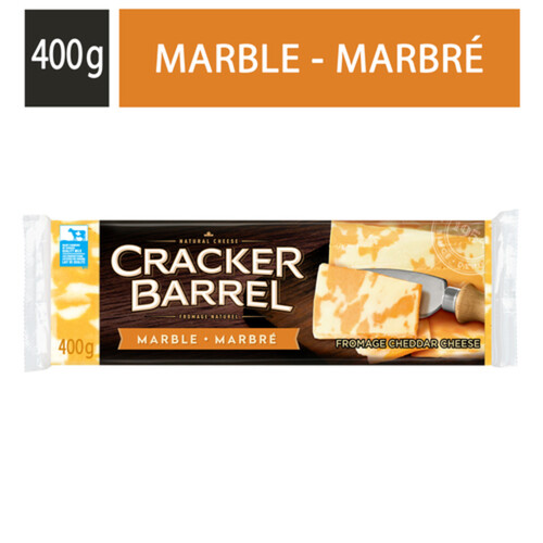 Cracker Barrel Block Cheese Cheddar Marble 400 g