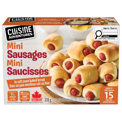 Cuisine Adventures Frozen Mini Sausage 281 g