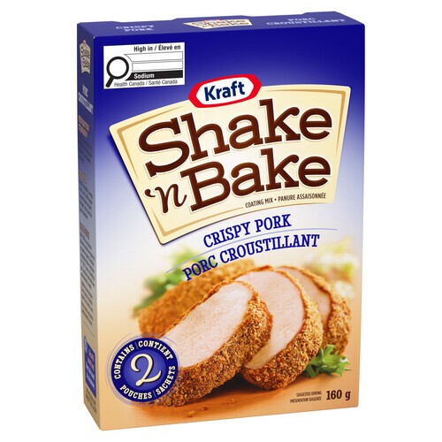 Kraft Shake 'N Bake Coating Mix Crispy Pork 160 g