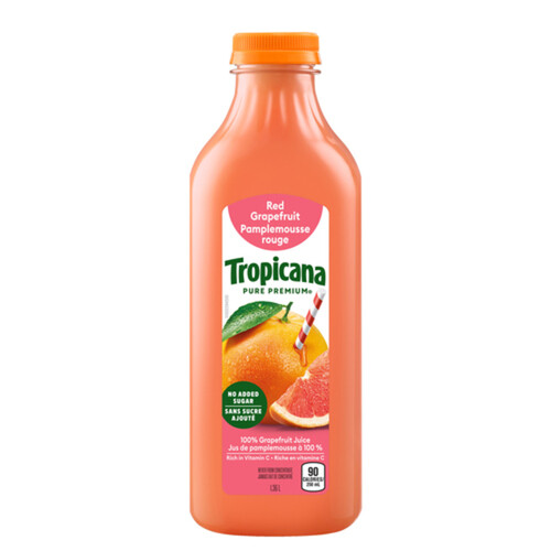 Tropicana Pure Premium Juice Ruby Red Grapefruit 1.36 L (bottle)