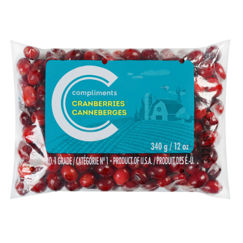 Compliments Cranberries 340 g