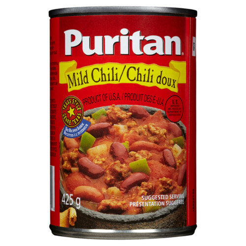 Puritan Texas Style Mild Chili 425 g