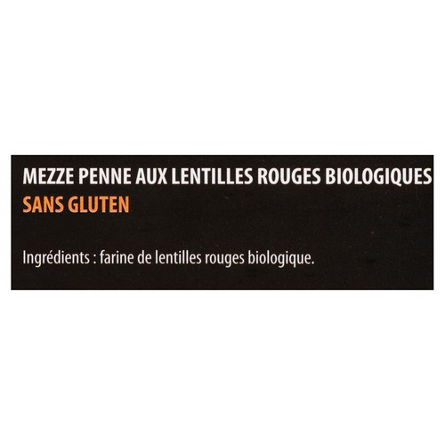 Bioitalia Organic Pasta Mezze Penne Red Lentil 250 g