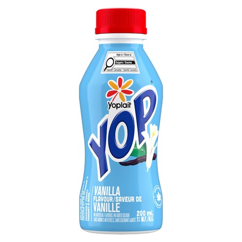 Yoplait Yop 1% Drinkable Yogurt Vanilla 200 ml (bottle)