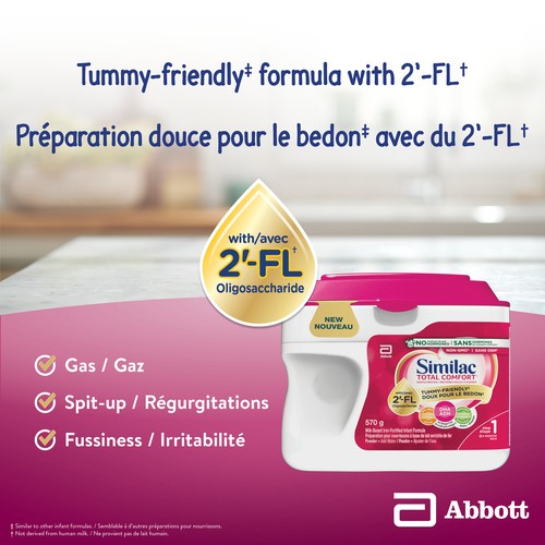 Similac Total Comfort 2'FL Step 1 Infant Formula Powder 570 g