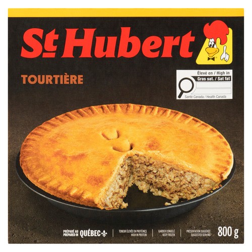 St-Hubert Frozen Tourtiere Meat Pie 800 g